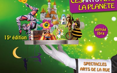 Festival CESARTS fête la planète du 5 sept au 1er nov => le 20 sept à VIGNY!